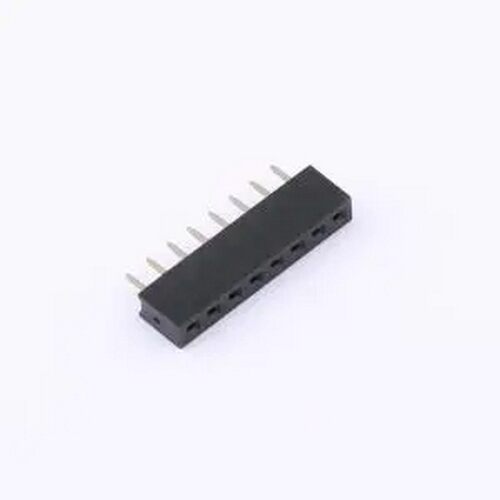 DS1026-01-1x8S8BV 1x8P 间距:2mm 直插 插件,P=2mm 排母