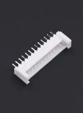 2.0-13P ZZDK 白色 1x13P 间距:2mm 直插 系列:HY 插件,P=2mm 线