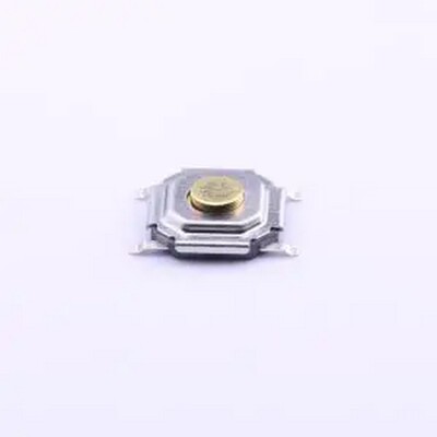 SKQGAFE010 5.2*5.2*1.5mm 立贴 轻触开关 SMD-4P,5.2x5.2mm 轻触