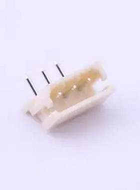 A2506WR-03P 乳黃 1x3P 间距:2.5mm 弯插 弯插,P=2.5mm 线对板针