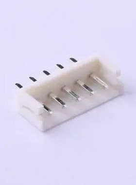 A2502WV-05P2 白色 1x5P 间距:2.5mm 直插 插件,P=2.5mm 线对板针