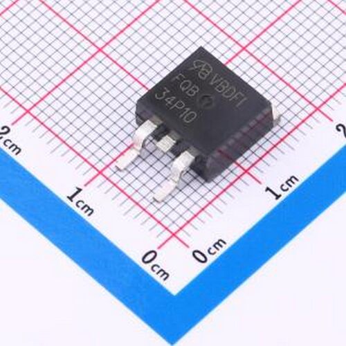 FQB34P10TM-VB 场效应管(MOSFET) 1个P沟道 耐压:100V 电流:37A T