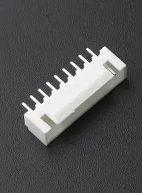 HC-XHB-9A-TW 白色 1x9P 间距:2.5mm 直插 系列:XHB 带扣 插件铜