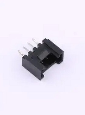 HC-HY-4A-B-K-10 黑色 1x4P 间距:2mm 直插 系列:HY 插件,P=2mm