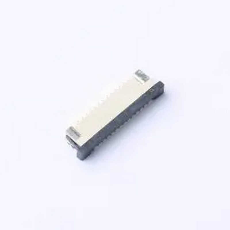 FPC11-X1.0-13AH2.5 间距:1mm P数:13P 抽屉式 下接 SMD,P=1mm,卧