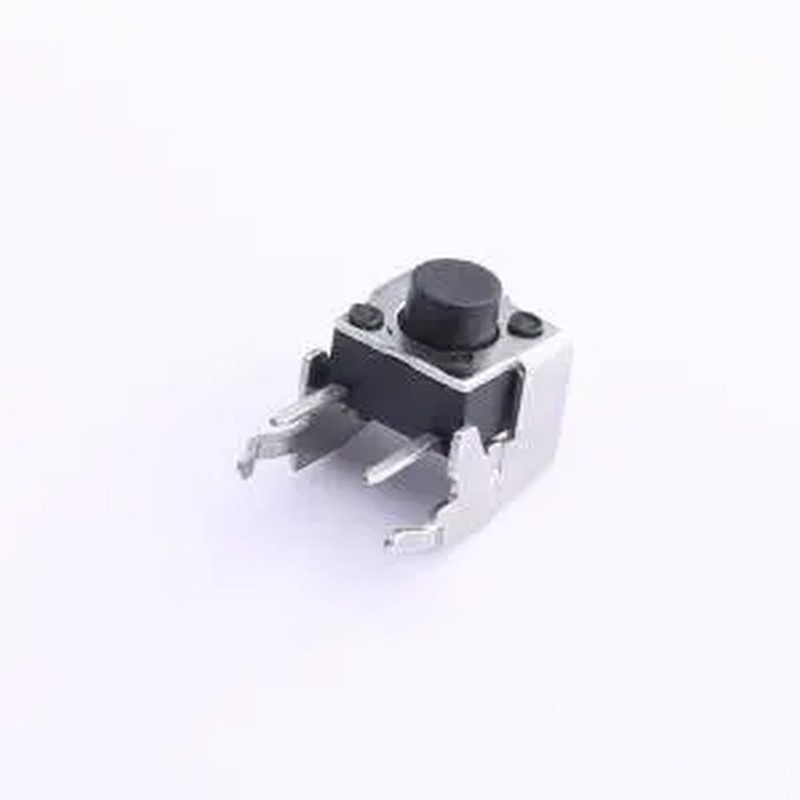 TS-1102N-5526 6*6*5.5mm 卧插 轻触开关 弯插,6x6mm 轻触开关