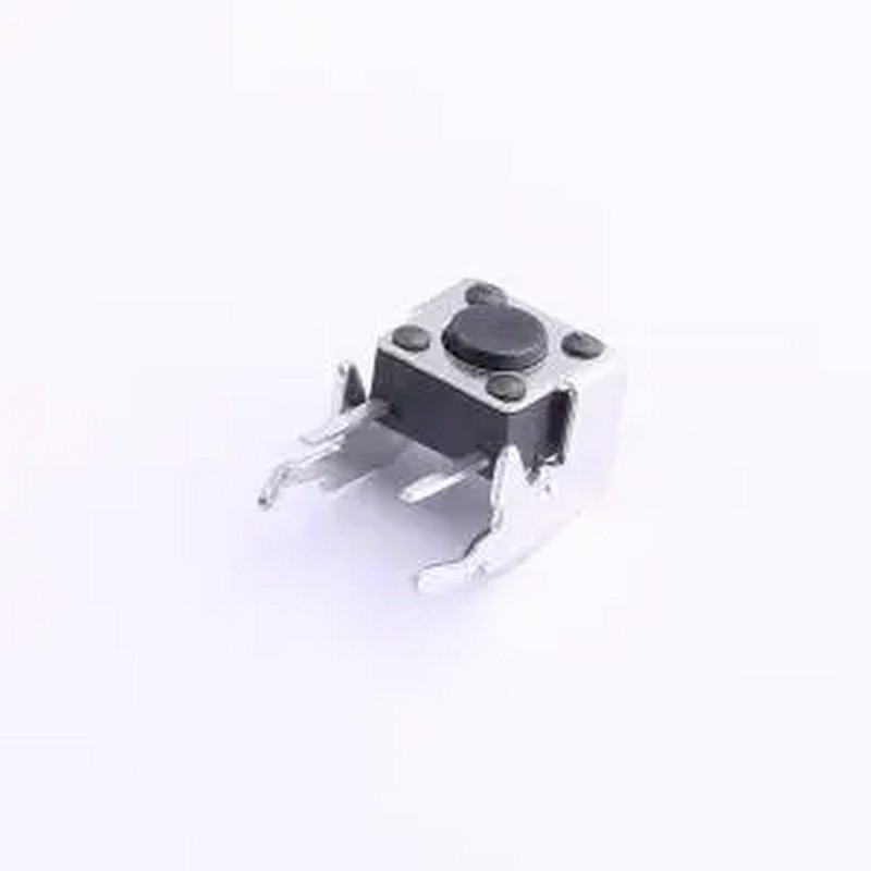 TS-1102N-4326 6*6*4.3mm 卧插 轻触开关 弯插,6x6mm 轻触开关