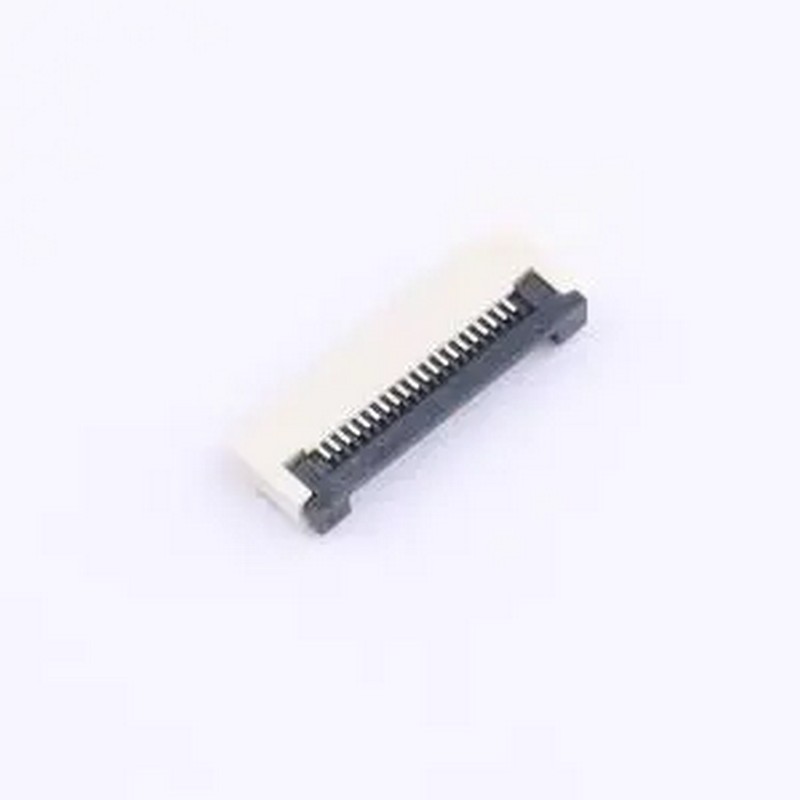 F2G20U-A1T5-AR翻盖式下接 P数:20P间距:0.5mm SMD,P=0.5mm,卧