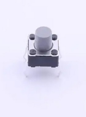 PTS645SH702LFS 6*6*7mm 直插 轻触开关 插件-4P,6x6mm 轻触开关