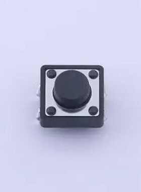 GT-TC152B-H060-L1 12*12*6mm 直插 轻触开关 插件-4P,12x12mm 轻