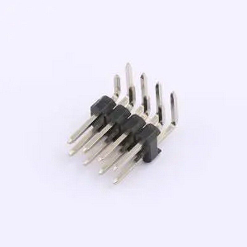 PH2.54-07-04PWS 2x4P 间距:2.54mm 方针 弯插 弯插,P=2.54mm 排