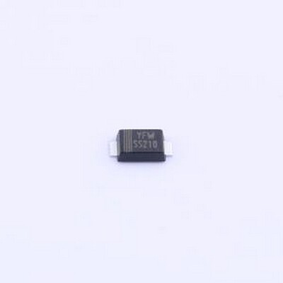 SS210F 肖特基二极管 电压:100V 电流:2A SMAF