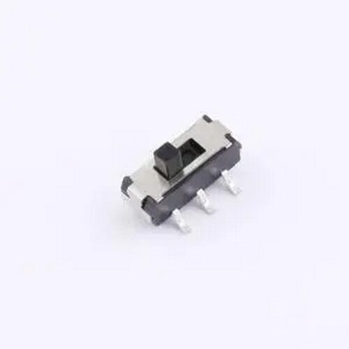 MST22D18G2 两档立式贴片 6脚拨动 柄长2.0MM SMD,9.1x3.6mm 滑动