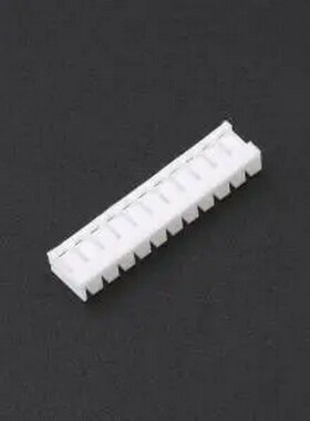 HX25008-11Y 白色 1x11P 2.5mm P=2.5mm 胶壳(线对板/线对线)