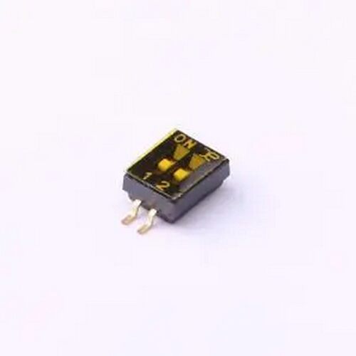 DSHP02TSGET 2位 1.27间距 SMD,P=1.27mm 拨码开关