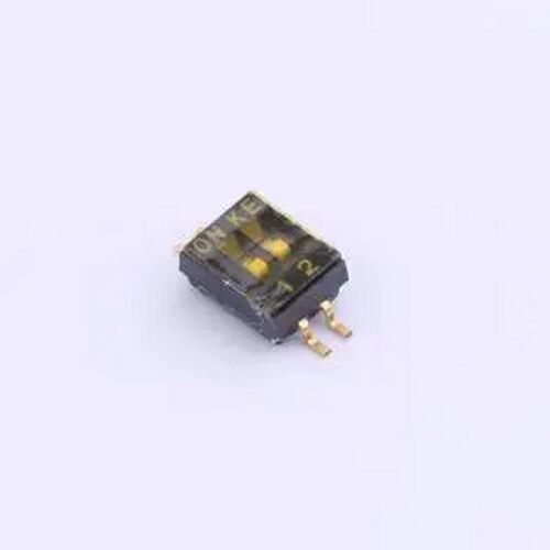 DSHP02TSGET 1.27mm 2位贴片拨码开关(S脚) SMD,P=1.27mm 拨码开