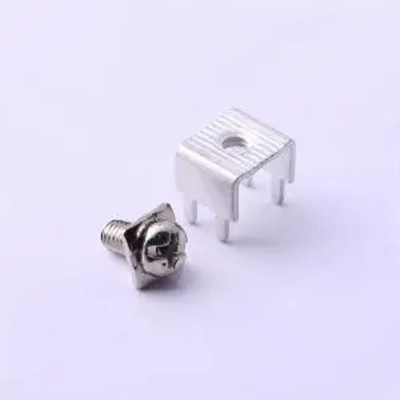 T44007 四脚 M4 二件套 T44007 插件 PCB焊接端子