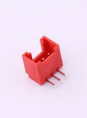 WF-1B200B3P-R 间距2.0mm 弯插 带扣 红色 1x3P 弯插,P=2mm 线对