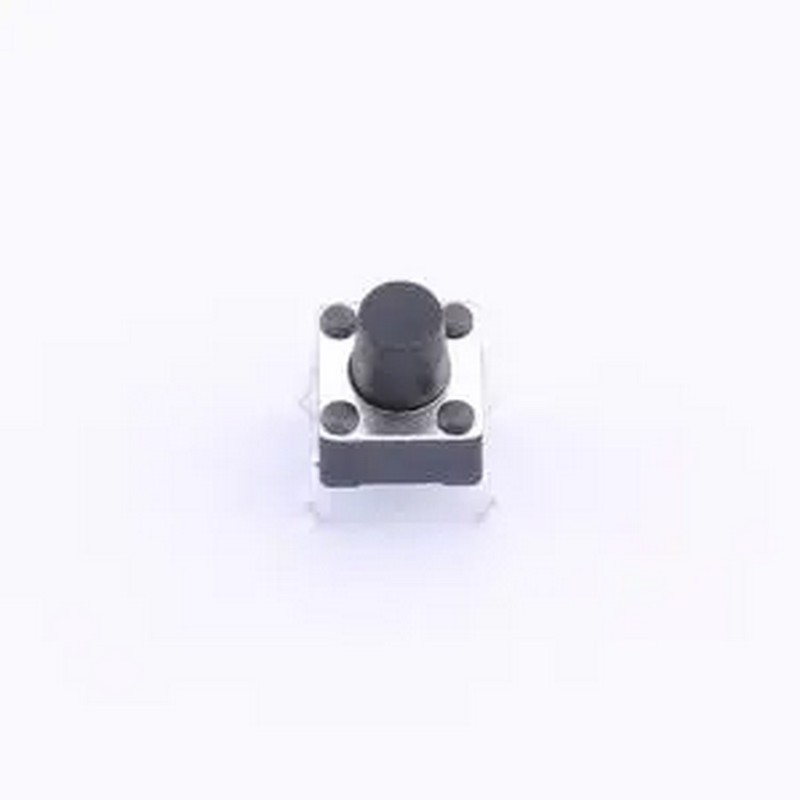 TSD001B07018A03 6*6*7H-JaZ 180gf 铜盖 插件-4P,6x6mm 轻触开关
