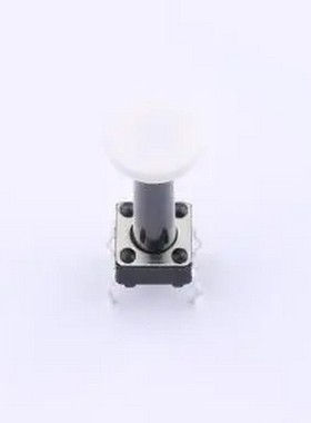 TSA06131-185B332CA-006E 6*6*18.5φ8*1白帽轻触开关 插件-4P,6.
