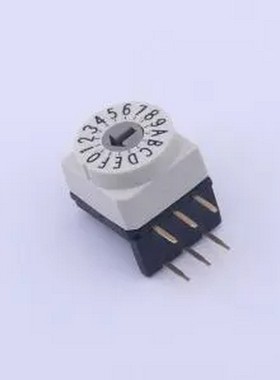 MER-16H 旋转编码开关/8421开关/BCD编码开关 插件 旋转编码开关