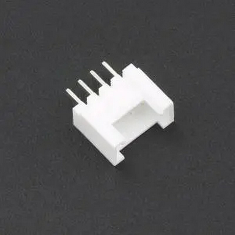 X2011WV-04A-N0SN 1x4P 间距:2mm 直插 插件,P=2mm 线对板针座