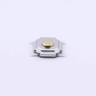 SKQGAKE020 5.2*5.2*1.5mm 立贴 轻触开关 SMD-4P,5.2x5.2mm 轻触