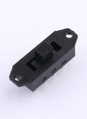 SS-0823PL-7R3BB 拨动开关,立式直脚双排三档,42.5x14.2x8.5黑色