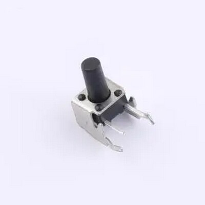 TSA06231-105B312BA 6*6*10.5卧插支架轻触开关180gf 弯插-4P,7.4