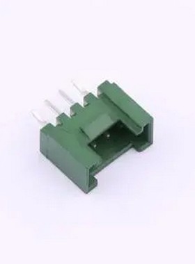 HC-HY-4A-V-K-10 绿色 1x4P 间距:2mm 直插 系列:HY 插件,P=2mm