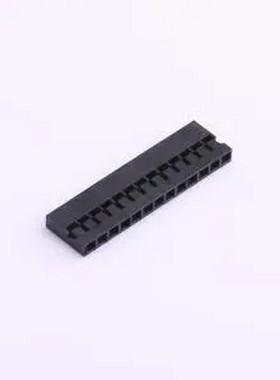 HX20011-13Y 黑色 1x13P 2mm P=2mm 胶壳(线对板/线对线)