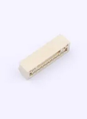 HX002058 1x10P 间距:1.25mm 卧贴 系列:GH SMD,P=1.25mm,卧贴 线