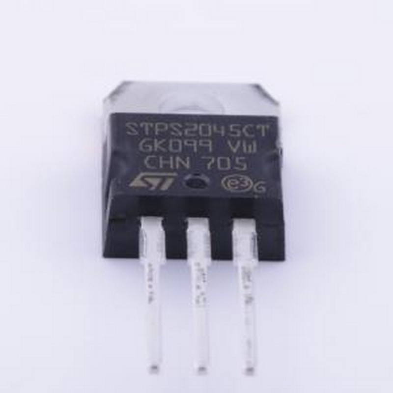 STPS2045CT 肖特基二极管 电压:45V 电流:10A TO-220AB-3