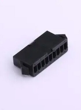 HX25022-9P 黑色 1x9P 2.5mm P=2.5mm 胶壳(线对板/线对线)