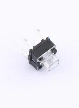 K6-6150D-03 蓝色插件带灯开关 插件,7.2x6.8mm 轻触开关