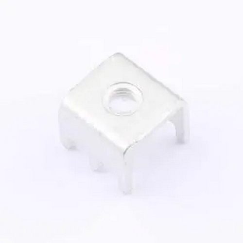 YTC21M5BCR6TCT 怡远14.5x14.5 M5紫铜压铆螺母焊接端子 DIP-6P,1