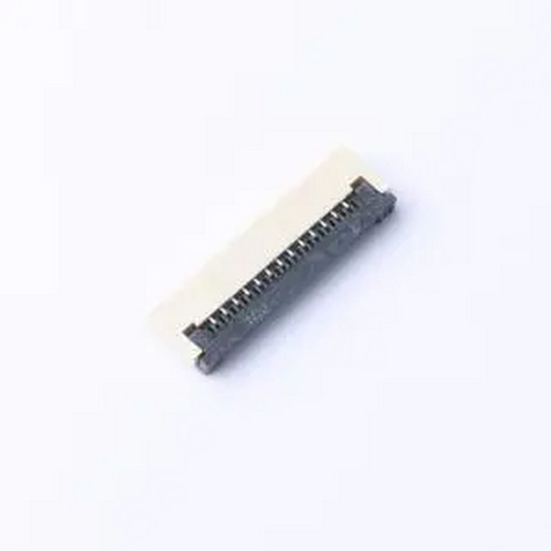 FPC09-Q1.0-13AH2.0 间距:1mm P数:13P 翻盖式 下接 SMD,P=1mm,卧