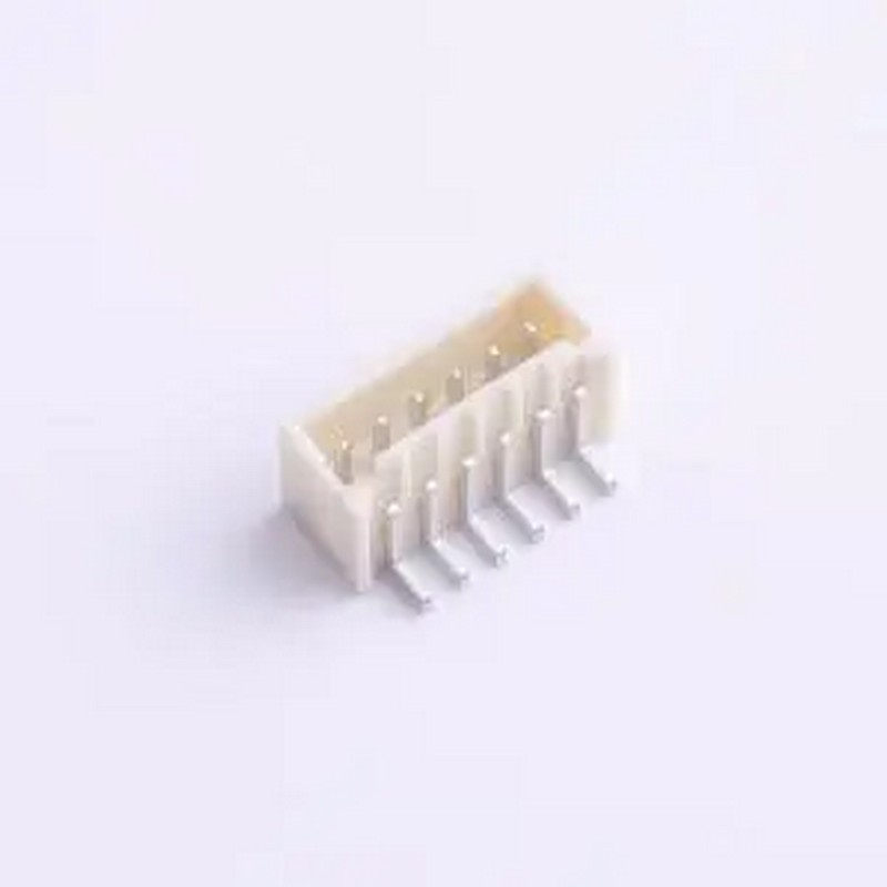 WT150K1L-060C-002 1x6P 间距:1.5mm 立贴 SMD,P=1.5mm 线对板针