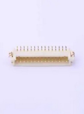 A1252WR-S-F-15P 1x15P 间距:1.25mm 卧贴 SMD,P=1.25mm,卧贴 线