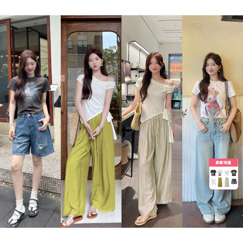 TAKIYAS SHOP T恤/牛仔中裤/休闲裤