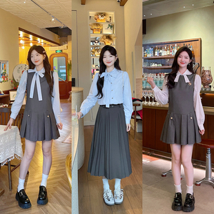 TAKIYAS 百褶半裙 SHOP甜美衬衫 背心裙