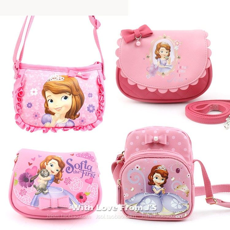 苏菲亚公主手包小挎包拎包 女孩迪士尼儿童小背包 韩国winghouse
