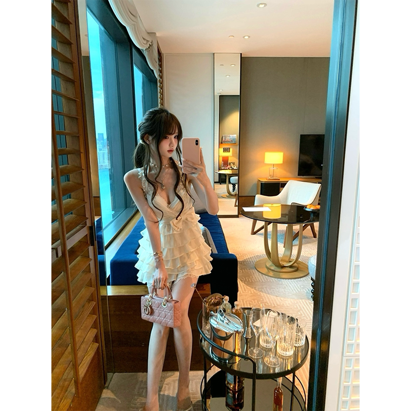 2025春夏甜美高腰设计香