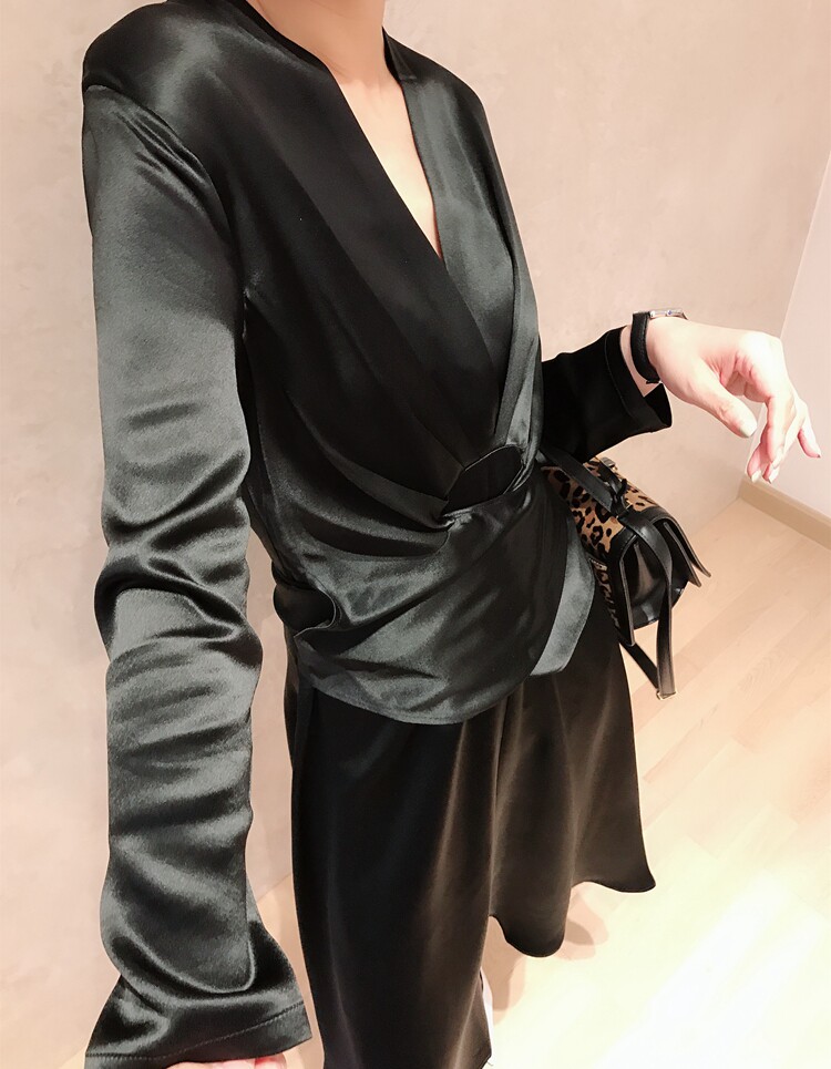 日本进口三醋酸缎面女
