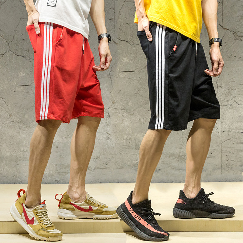 夏季薄款短裤男休闲中裤子男士运动五分裤男装宽松沙滩裤大裤衩潮在类目 男装, 休闲裤中 - 来自Buy2taobao.com提供专业的淘宝代购服务