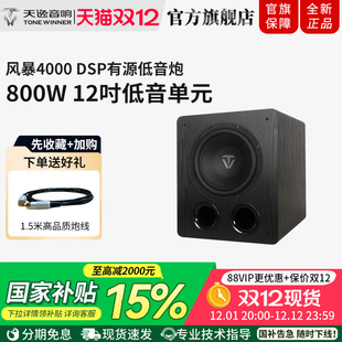 Winner 4000低音炮家庭影院大功率12寸有源超重低音 天逸风暴SUB