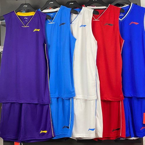断码清仓特价球衣李宁篮球服套装男队服比赛球服透气背心捡便宜