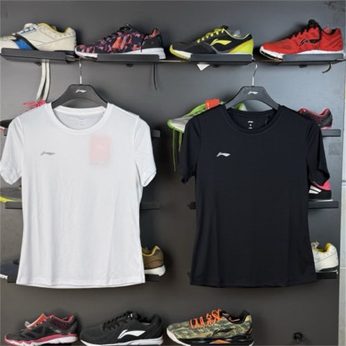 李宁短袖女T恤2025夏季凉爽舒适运动速干透气运动服ATSU840