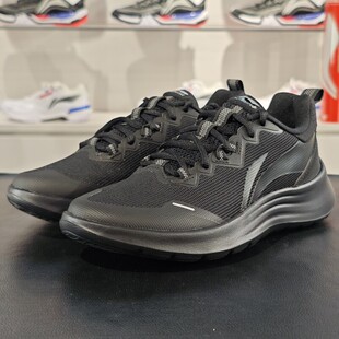 正品李宁2026夏季新款跑步女子时尚舒适透气休闲慢跑鞋ARSU114