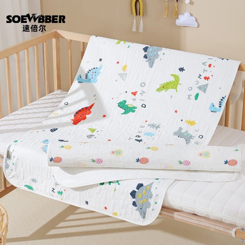 婴儿隔尿垫儿童防水防漏可洗纯棉纱布床垫宝宝透气超大号姨妈床单